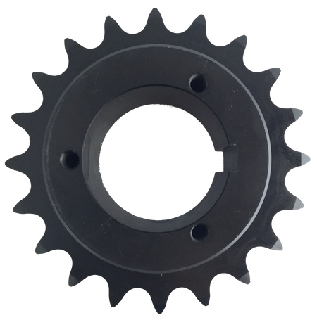 H80Q20 20-Tooth, 80 Standard Roller Chain Split Taper Sprocket (1" Pitch) - Froedge Machine & Supply Co., Inc.