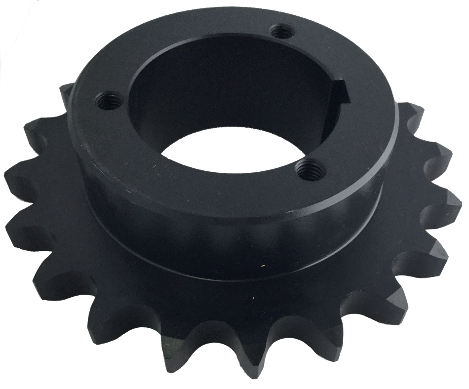 80Q20 20-Tooth, 80 Standard Roller Chain Split Taper Sprocket (1" Pitch) - Froedge Machine & Supply Co., Inc.