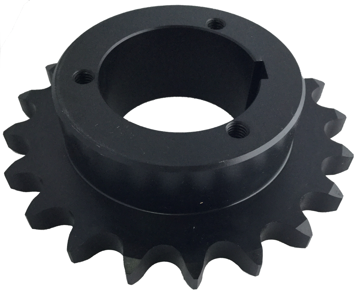 H80Q20 20-Tooth, 80 Standard Roller Chain Split Taper Sprocket (1" Pitch) - Froedge Machine & Supply Co., Inc.