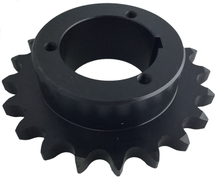 H80Q20 20-Tooth, 80 Standard Roller Chain Split Taper Sprocket (1" Pitch) - Froedge Machine & Supply Co., Inc.