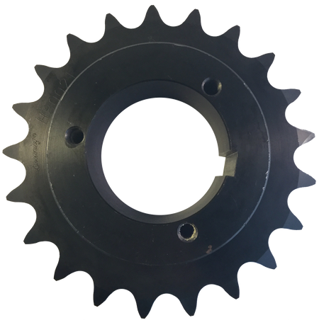 H100Q21 21-Tooth, 100 Standard Roller Chain Split Taper Sprocket (1 1/4" Pitch) - Froedge Machine & Supply Co., Inc.