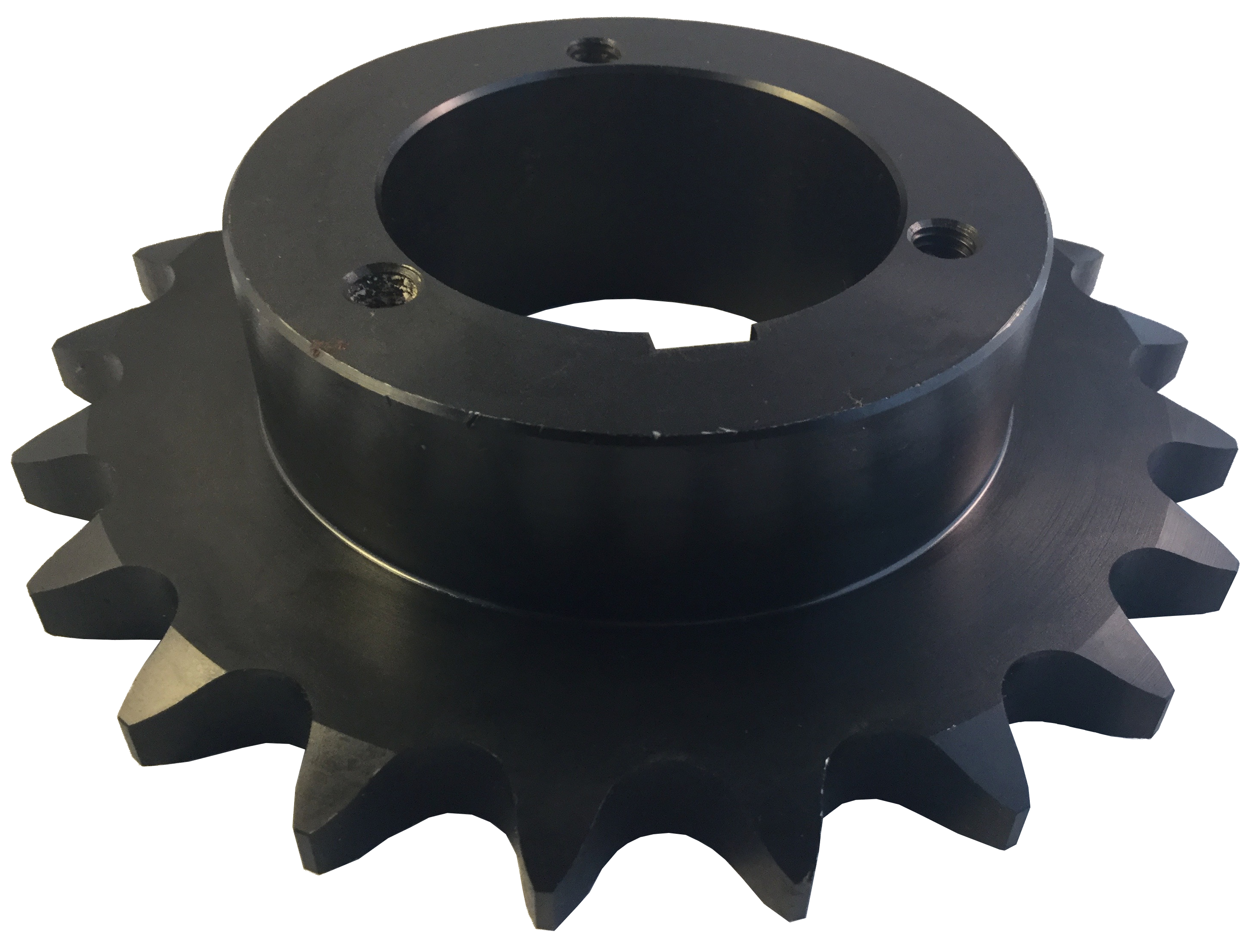 H80Q21 21-Tooth, 80 Standard Roller Chain Split Taper Sprocket (1" Pitch) - Froedge Machine & Supply Co., Inc.