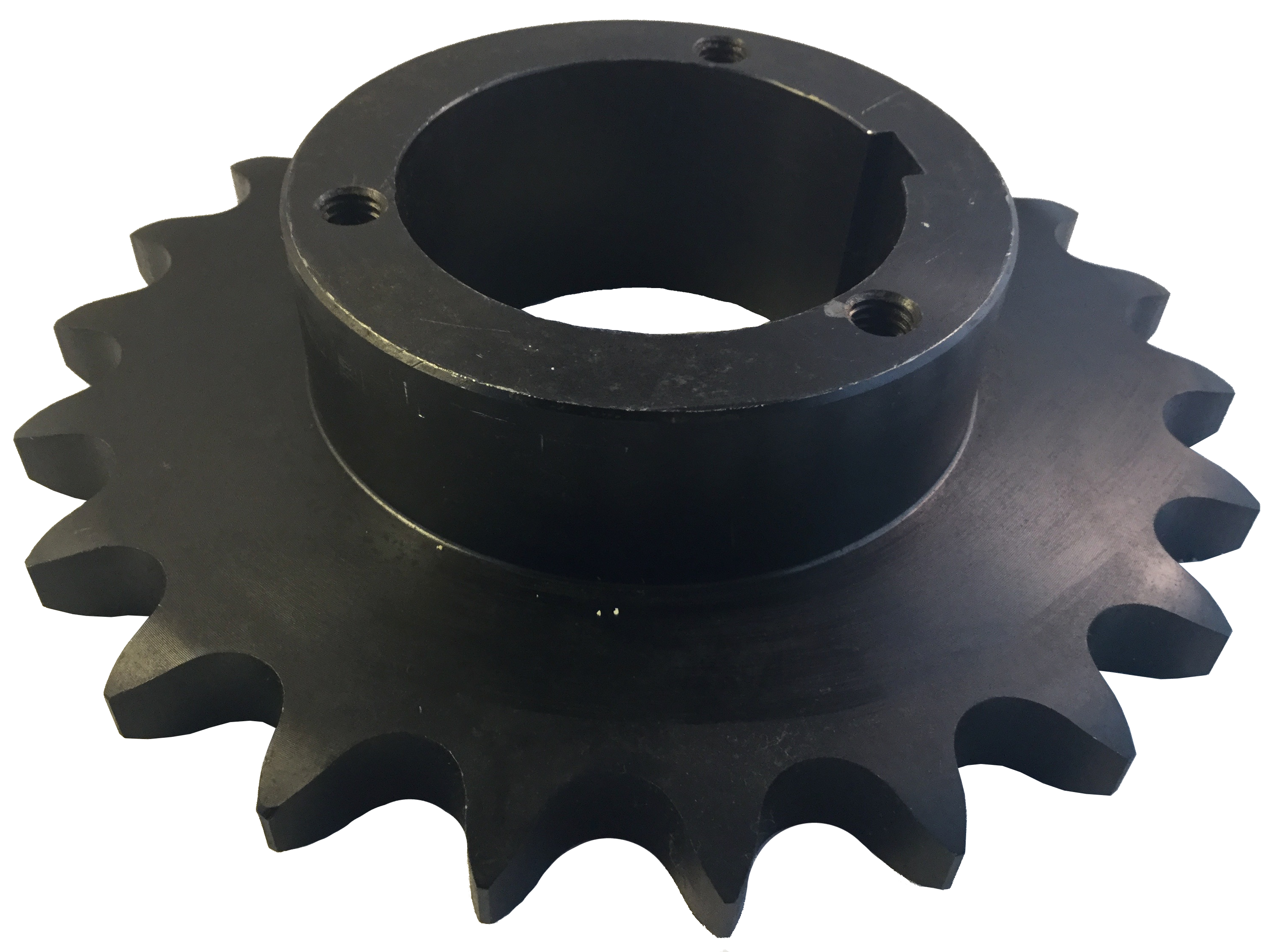 H80Q22 22-Tooth, 80 Standard Roller Chain Split Taper Sprocket (1" Pitch) - Froedge Machine & Supply Co., Inc.