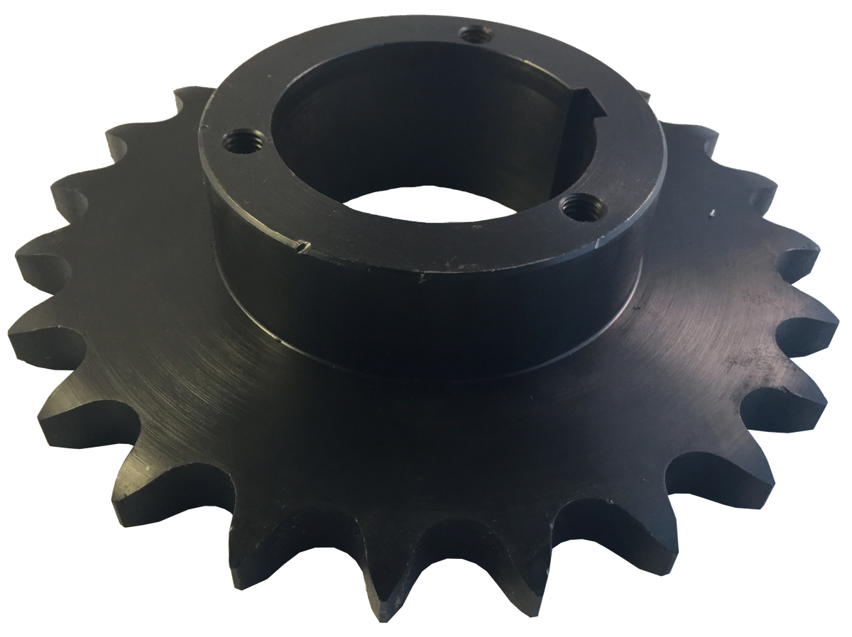 H80Q23 23-Tooth, 80 Standard Roller Chain Split Taper Sprocket (1" Pitch) - Froedge Machine & Supply Co., Inc.