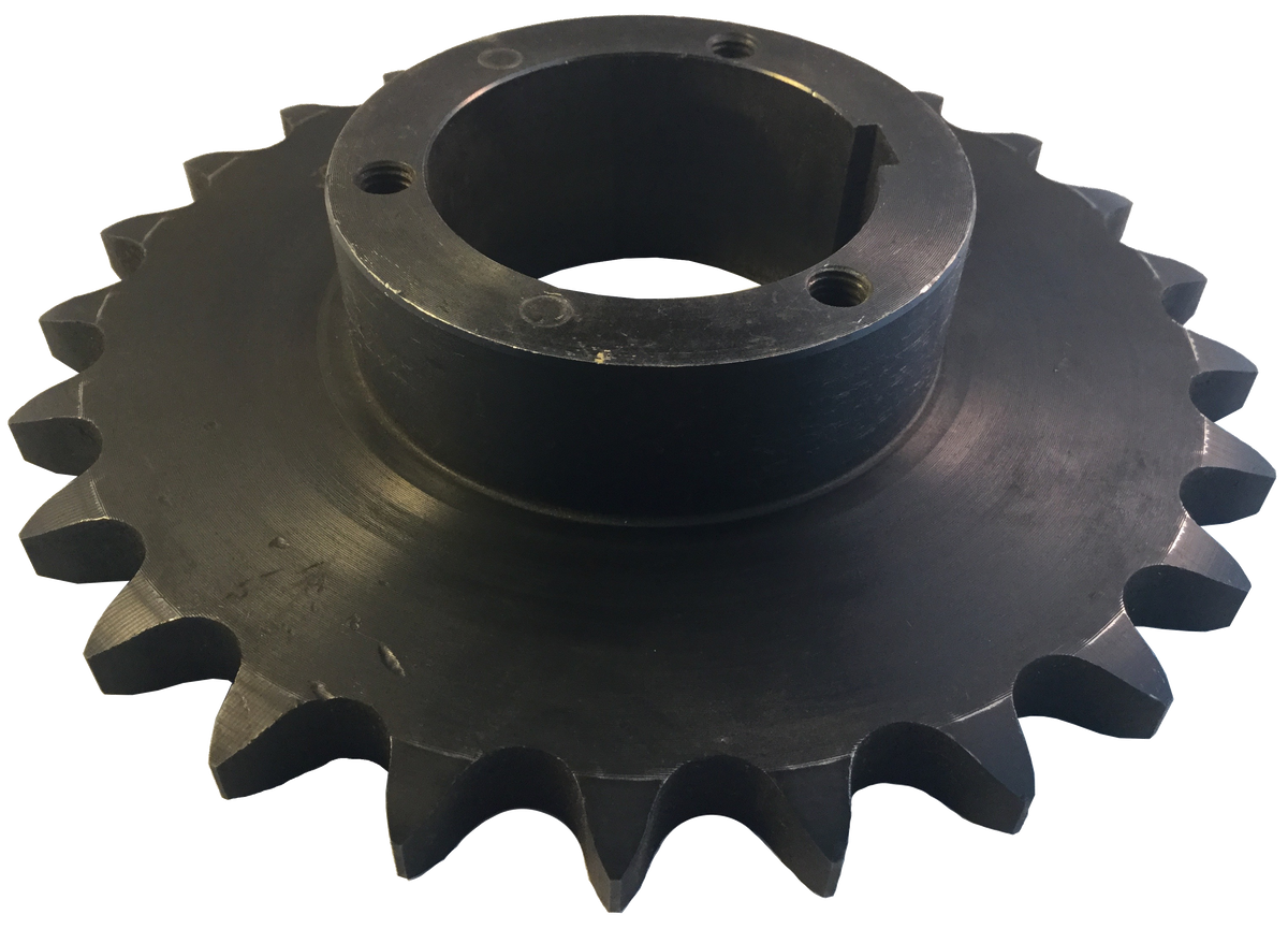 H60Q25 25-Tooth, 60 Standard Roller Chain Split Taper Sprocket (3/4" Pitch) - Froedge Machine & Supply Co., Inc.