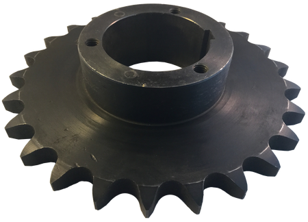 80Q25 25-Tooth, 80 Standard Roller Chain Split Taper Sprocket (1" Pitch) - Froedge Machine & Supply Co., Inc.