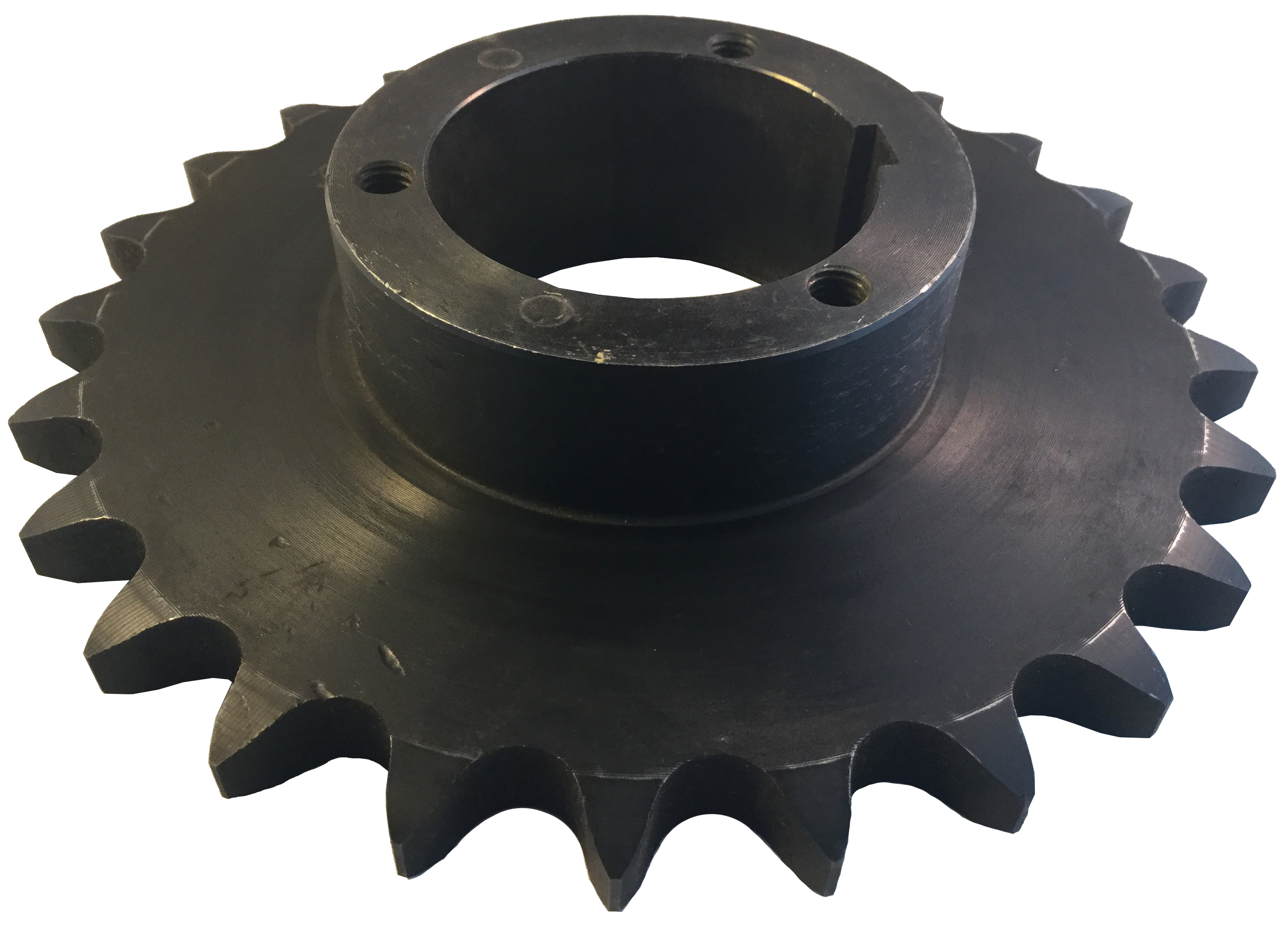 H80Q25 25-Tooth, 80 Standard Roller Chain Split Taper Sprocket (1" Pitch) - Froedge Machine & Supply Co., Inc.