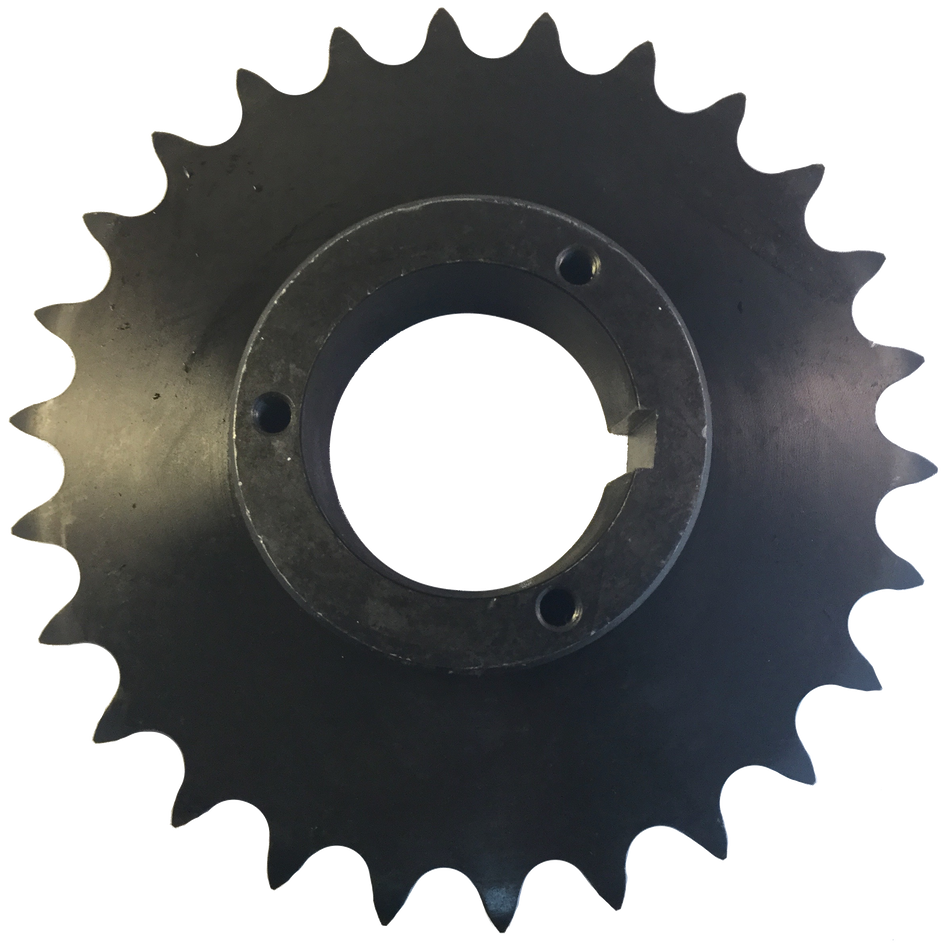 H80Q26 26-Tooth, 80 Standard Roller Chain Split Taper Sprocket (1" Pitch) - Froedge Machine & Supply Co., Inc.
