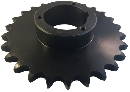 H80Q26 26-Tooth, 80 Standard Roller Chain Split Taper Sprocket (1" Pitch) - Froedge Machine & Supply Co., Inc.