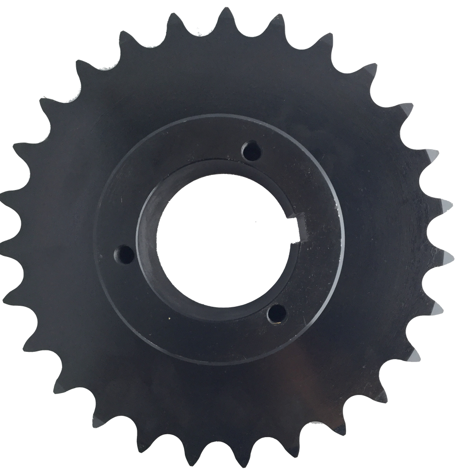 H60Q27 27-Tooth, 60 Standard Roller Chain Split Taper Sprocket (3/4" Pitch) - Froedge Machine & Supply Co., Inc.