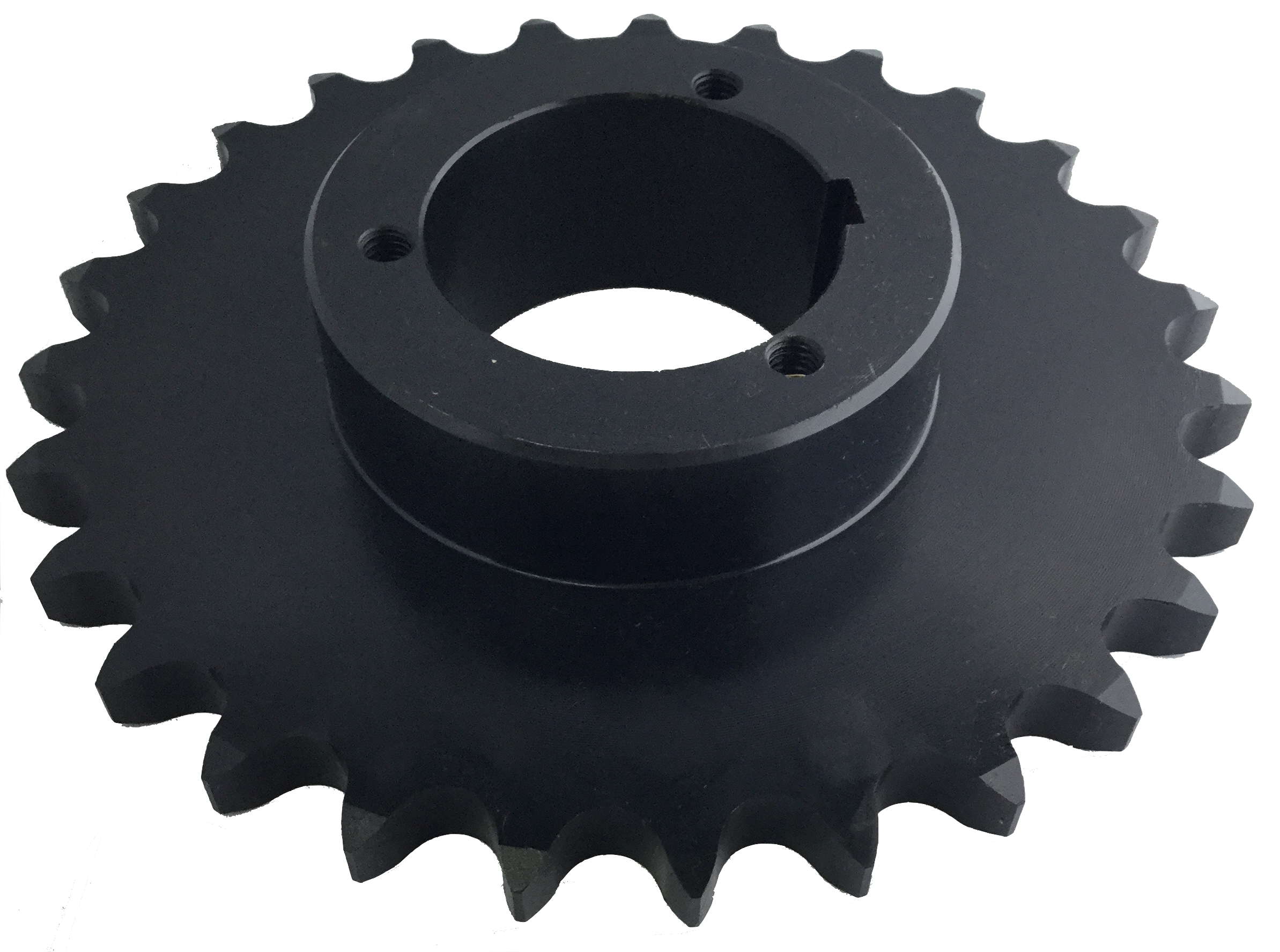 H80Q27 27-Tooth, 80 Standard Roller Chain Split Taper Sprocket (1" Pitch) - Froedge Machine & Supply Co., Inc.