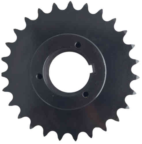 H80Q27 27-Tooth, 80 Standard Roller Chain Split Taper Sprocket (1" Pitch) - Froedge Machine & Supply Co., Inc.