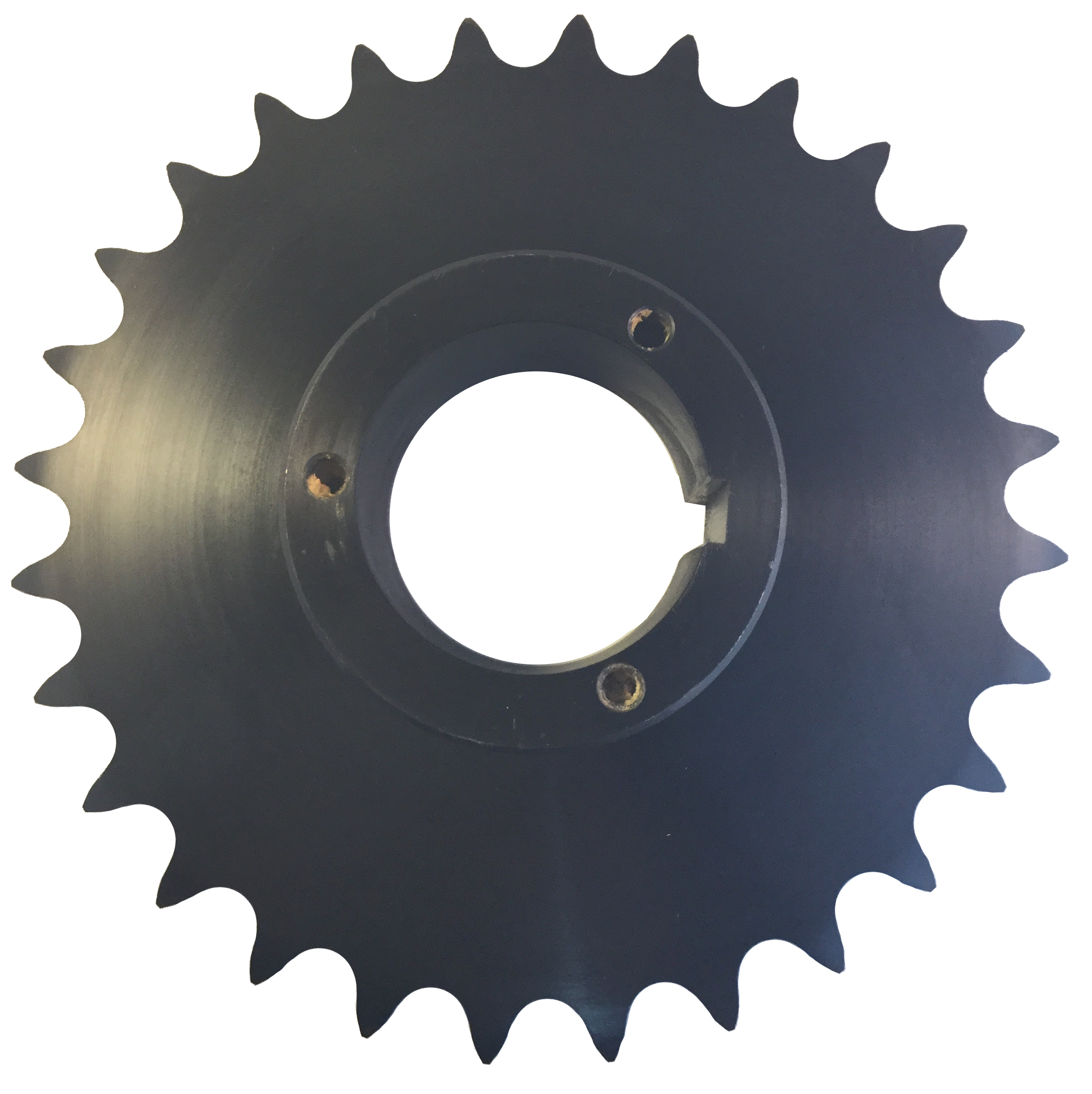 H80Q28 28-Tooth, 80 Standard Roller Chain Split Taper Sprocket (1" Pitch) - Froedge Machine & Supply Co., Inc.