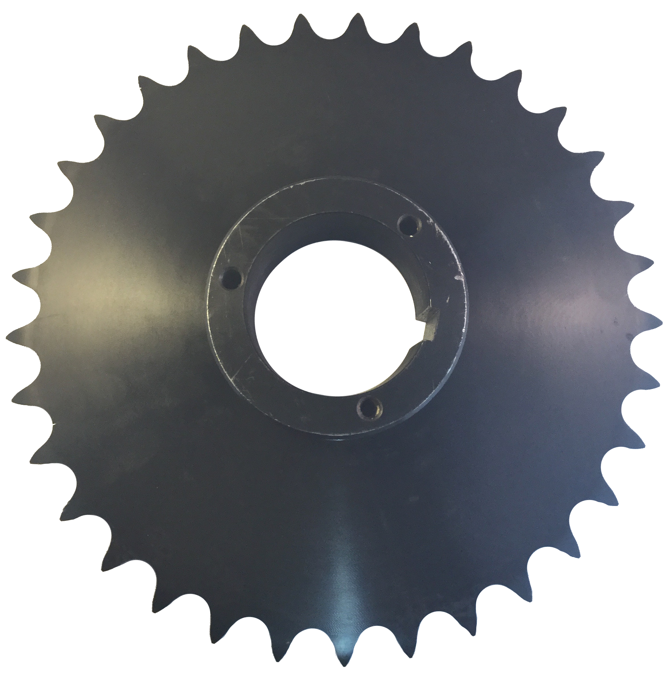 H80Q33 33-Tooth, 80 Standard Roller Chain Split Taper Sprocket (1" Pitch) - Froedge Machine & Supply Co., Inc.