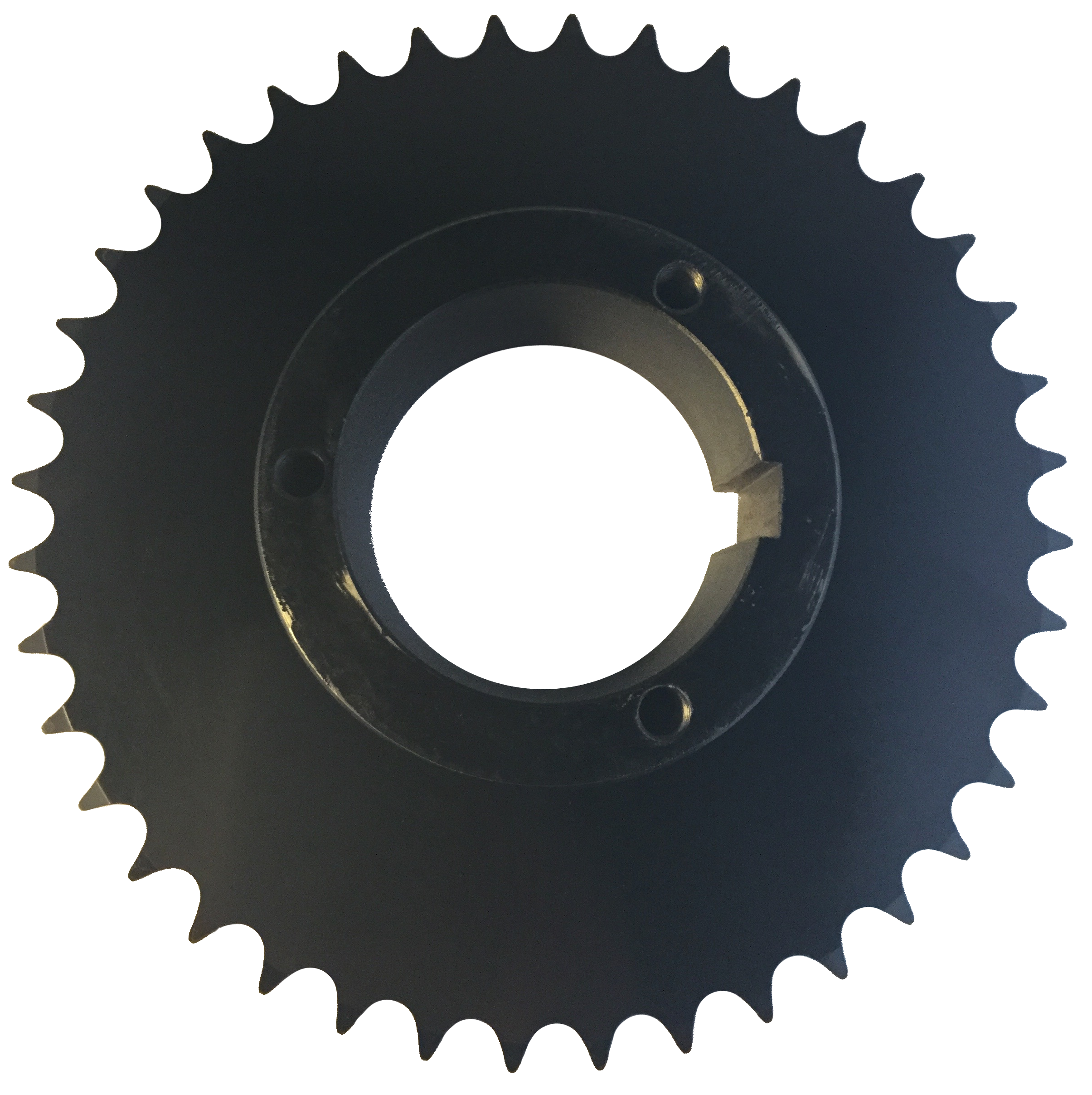 H60Q40 40-Tooth, 60 Standard Roller Chain Split Taper Sprocket (3/4" Pitch) - Froedge Machine & Supply Co., Inc.