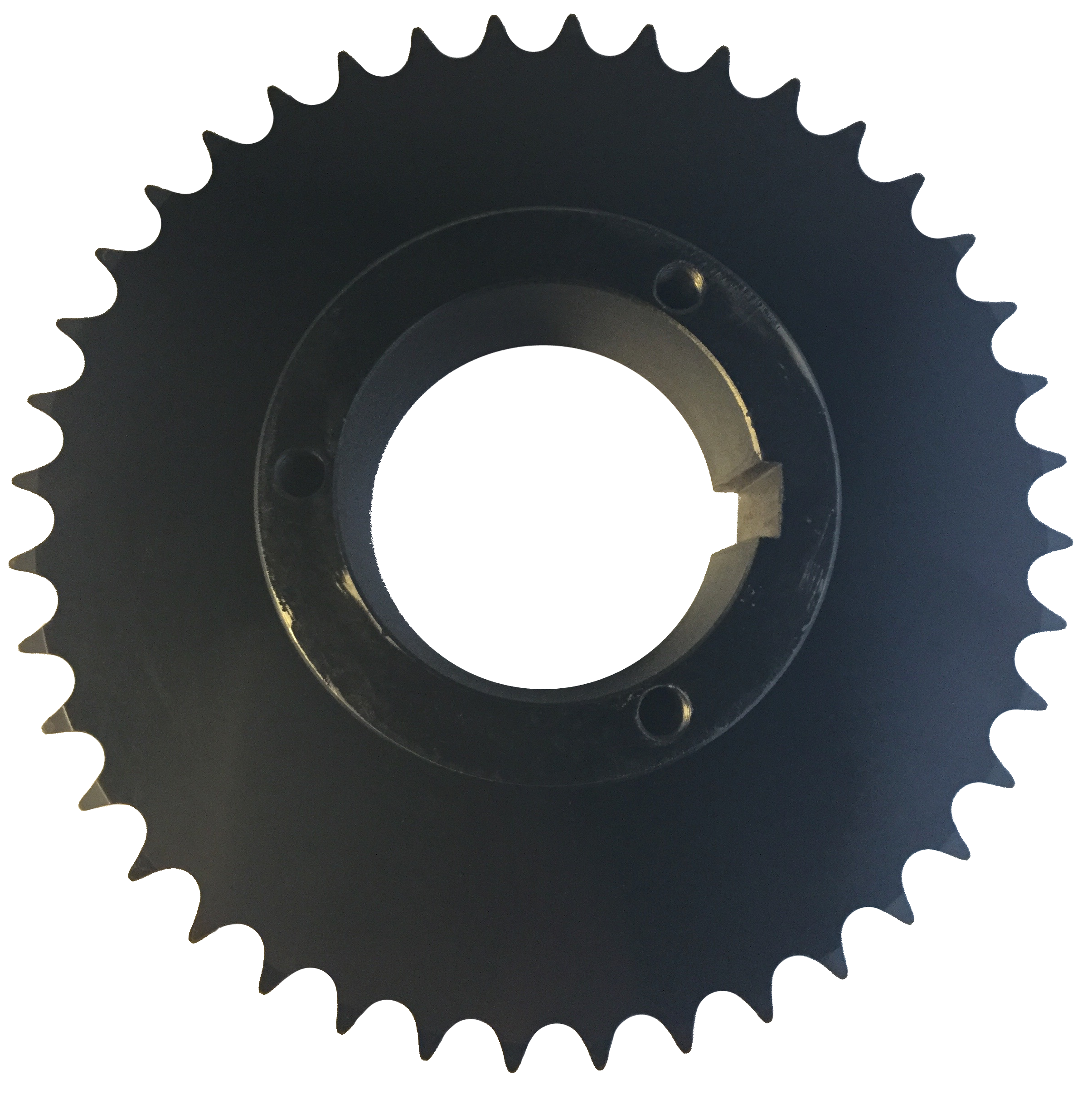 H80Q40 40-Tooth, 80 Standard Roller Chain Split Taper Sprocket (1" Pitch) - Froedge Machine & Supply Co., Inc.