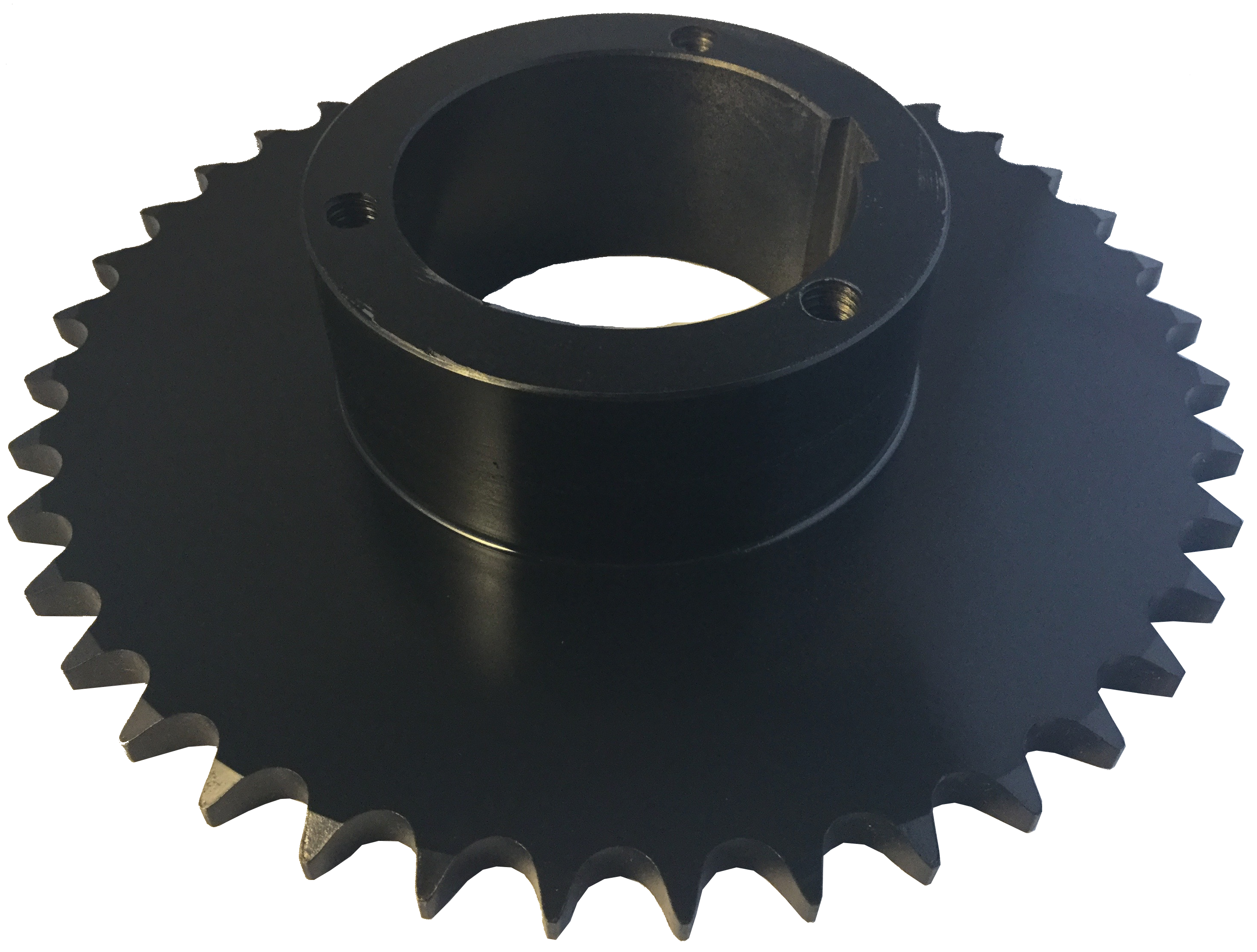 H60Q40 40-Tooth, 60 Standard Roller Chain Split Taper Sprocket (3/4" Pitch) - Froedge Machine & Supply Co., Inc.