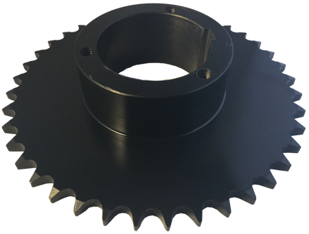 50Q40 40-Tooth, 50 Standard Roller Chain Split Taper Sprocket (5/8" Pitch) - Froedge Machine & Supply Co., Inc.