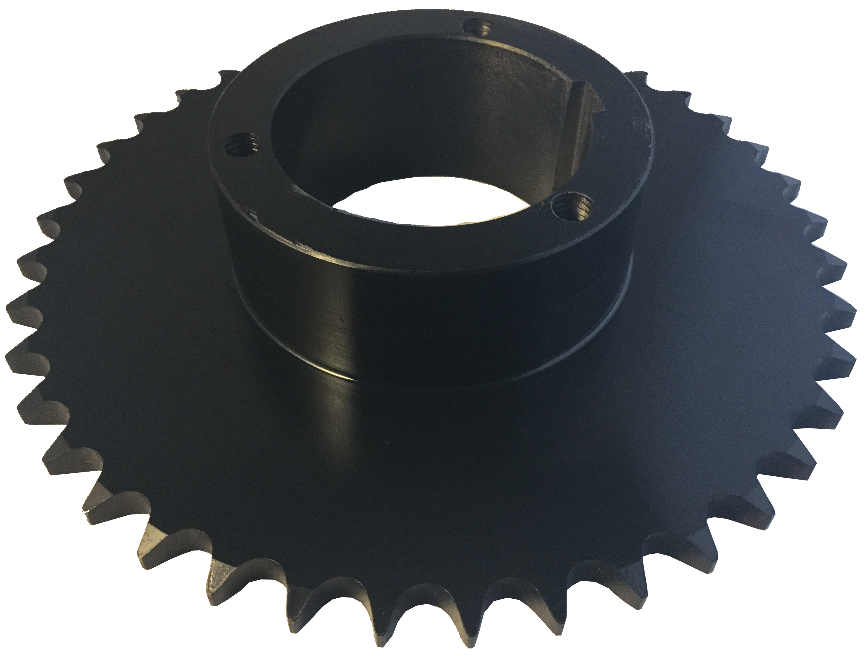 H80Q40 40-Tooth, 80 Standard Roller Chain Split Taper Sprocket (1" Pitch) - Froedge Machine & Supply Co., Inc.