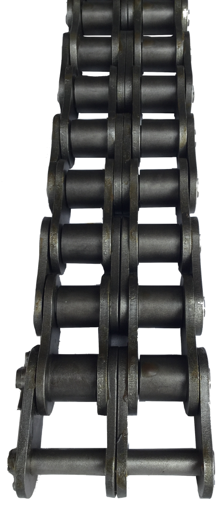 HKK 2-Strand #100 Standard Riveted Roller Chain (1.250" Pitch) - SOLD BY THE FOOT - Froedge Machine & Supply Co., Inc.