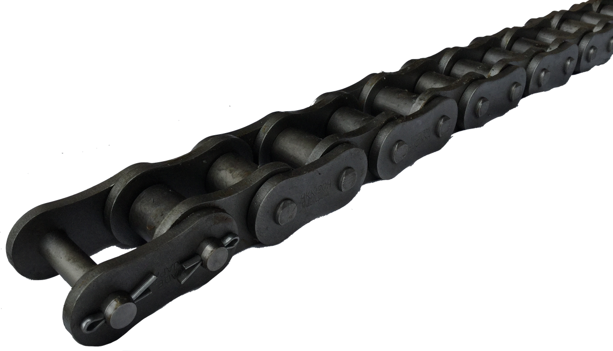 HKK #100H Heavy Riveted Roller Chain (1.250" Pitch) - SOLD BY THE FOOT - Froedge Machine & Supply Co., Inc.