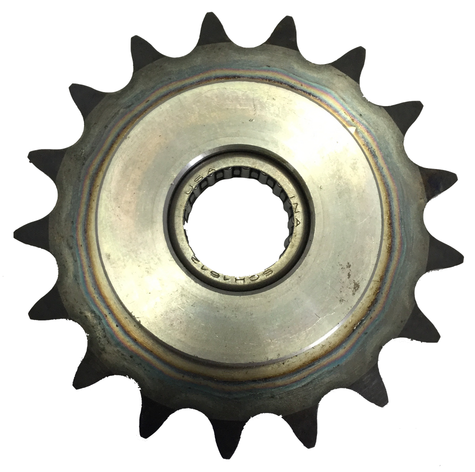 HN60B17 17-Tooth, 60 Standard Roller Chain Type B Idler Sprocket (3/4" Pitch) - Froedge Machine & Supply Co., Inc.