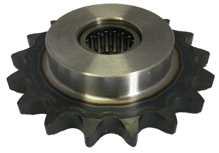 HN60B17 17-Tooth, 60 Standard Roller Chain Type B Idler Sprocket (3/4" Pitch) - Froedge Machine & Supply Co., Inc.