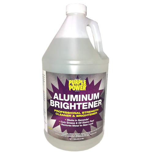 Purple Power Aluminum Brightener, Professional Strength Cleaner, 1 gallon