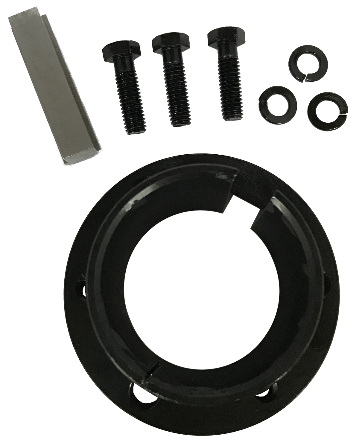 Q1 X 2-7/16 Split Taper Bushing with Finished Bore (2 7/16" Bore)-  Q1X2-7/16 - Froedge Machine & Supply Co., Inc.