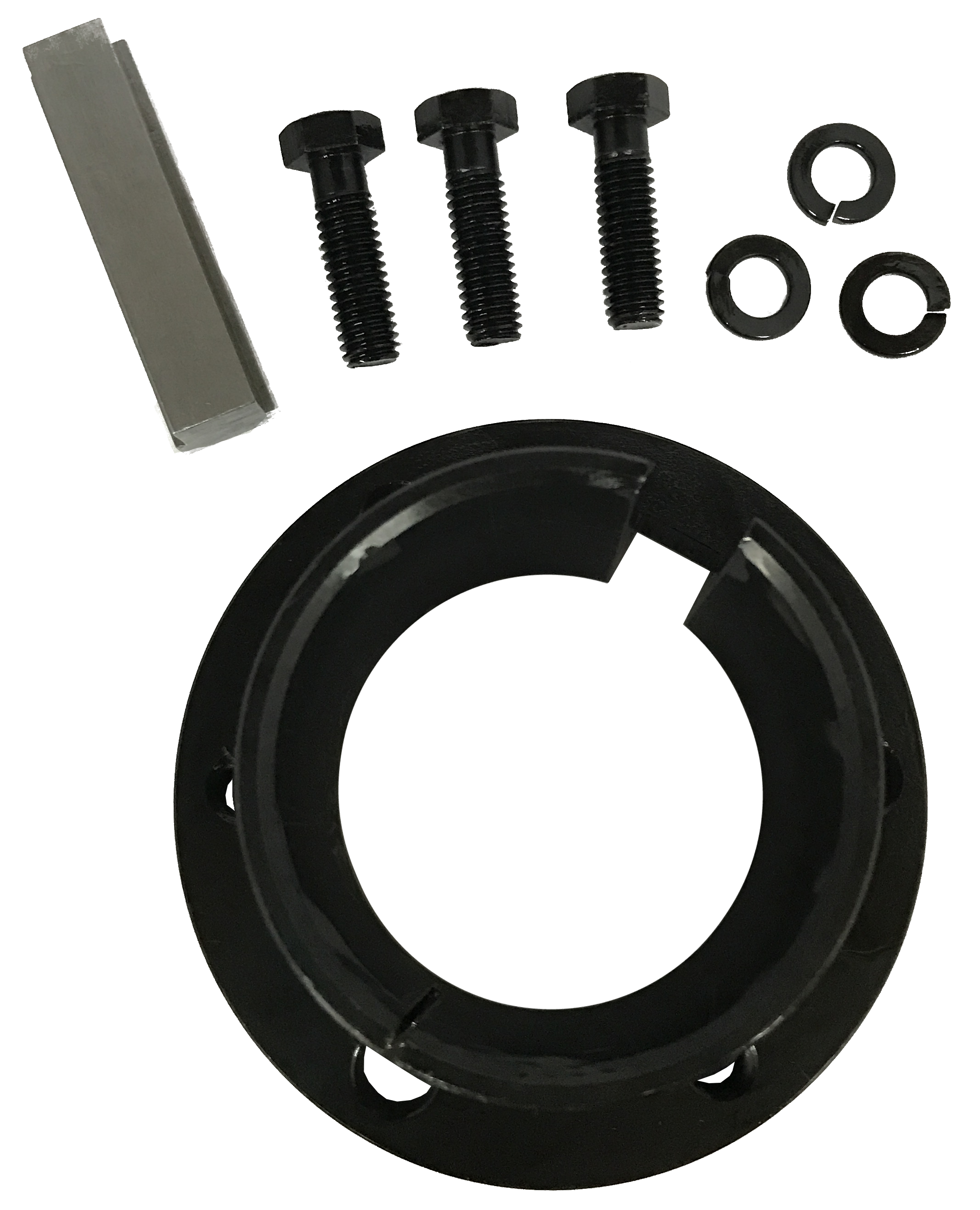 Q1 X 2-7/16 Split Taper Bushing with Finished Bore (2 7/16" Bore)-  Q1X2-7/16 - Froedge Machine & Supply Co., Inc.