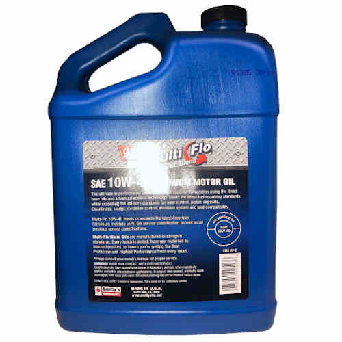 10W-40 Multi Flo Synthetic Blend, 1 Gallon