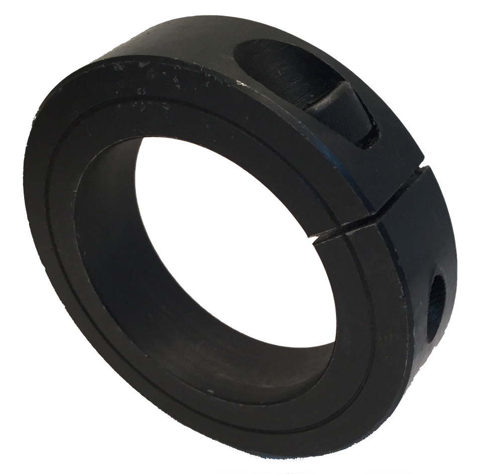 SET34-S Black Oxide Single Split Collar (3/4" Bore, 1 1/2" O.D.) - Froedge Machine & Supply Co., Inc.