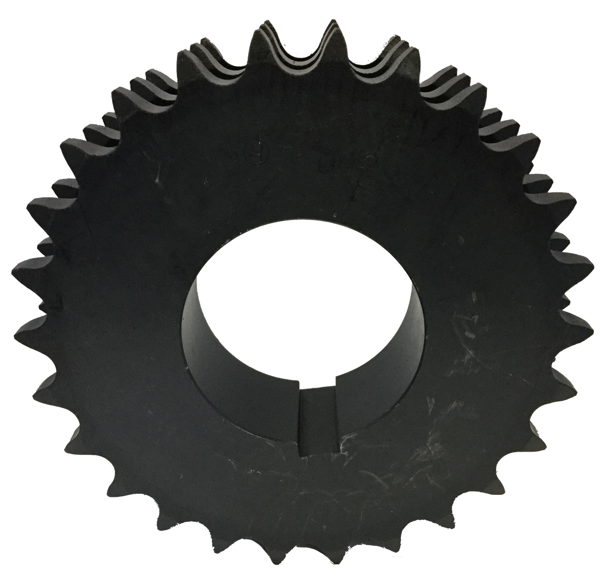 T60Q26 26-Tooth, 60 Standard Roller Chain Split Taper Triple Sprocket (3/4" Pitch) - Froedge Machine & Supply Co., Inc.