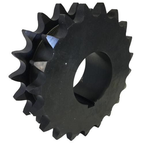 Froedge DS80Q20 20-Tooth, 80 Standard Roller Chain Split Taper Double Single Sprocket (1" Pitch) - Froedge Machine & Supply Co., Inc.